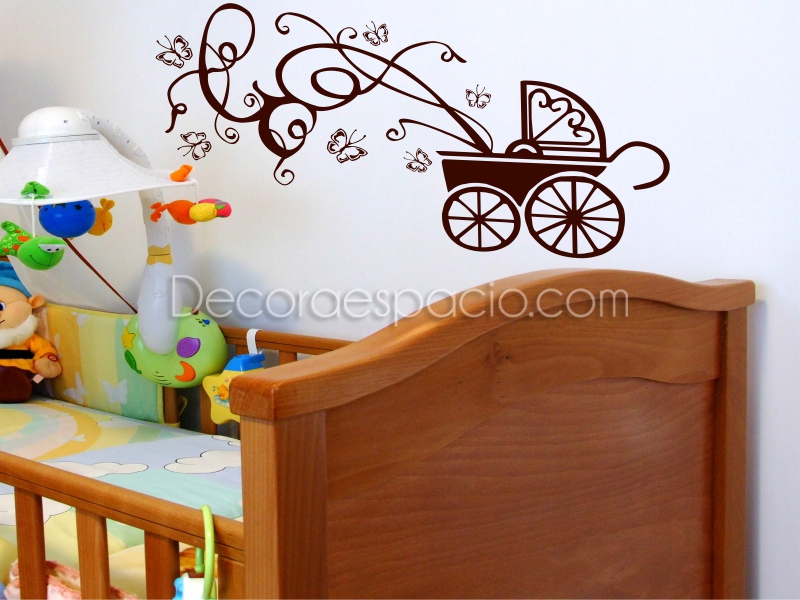 Vinilo cochecito de bebe