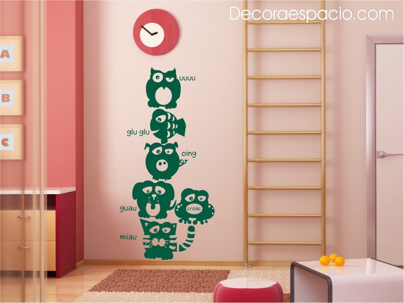 Vinilo el idioma de los animales