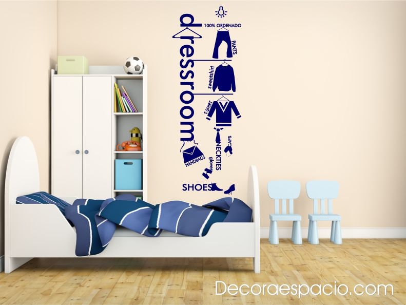 Vinilo dressroom