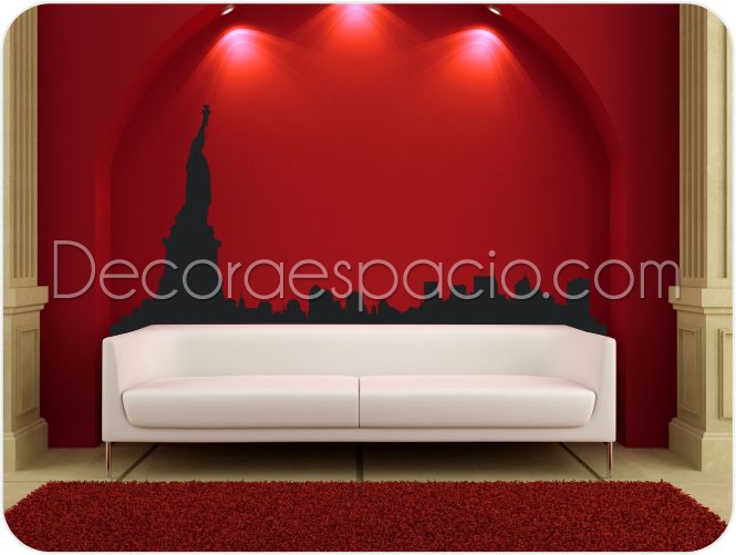 Vinilo Skyline Nueva York