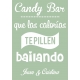 Cartel de Fiesta Candy Bar